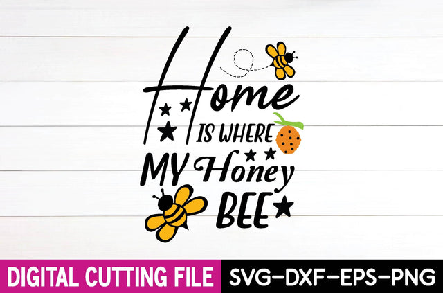 home is where my honey bee SVG md faruk hossain 