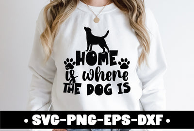 home is where the dog is SVG md faruk hossain 