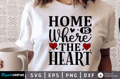 Home is where the heart SVG SVG Regulrcrative 