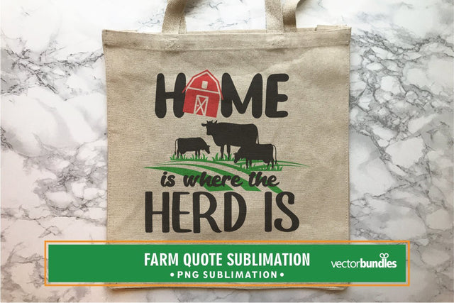 Home is where the herd is sublimation Sublimation vectorbundles 