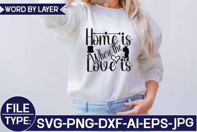 Home is Where the Love is SVG Cut File SVG Studio Innate 