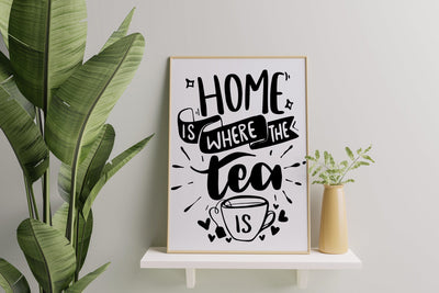 Home Is Where The Tea Is SVG dapiyupi store 