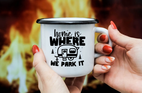 Home is where we park it, camping svg SVG MD mominul islam 