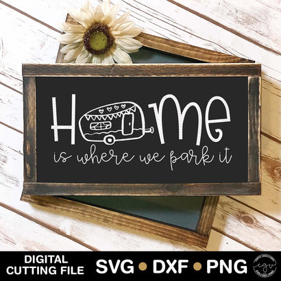 Home Is Where We Park It SVG Modern Mockups Studio 