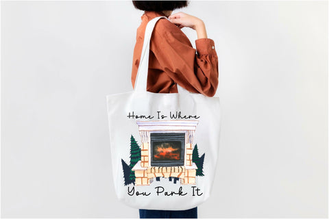 Home is Where You Park It Sublimation Sublimation Rupkotha 