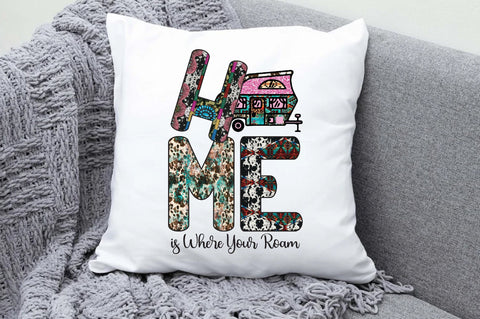 Home is Where Your Roam Sublimation Sublimation Jagonath Roy 