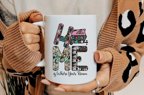 Home is Where Your Roam Sublimation Sublimation Jagonath Roy 