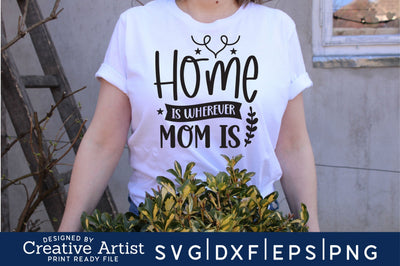 home is wherever mom is SVG md faruk hossain 