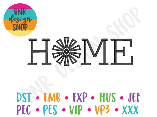 Home Machine Embroidery Design Embroidery/Applique DESIGNS BNRDesignShop 