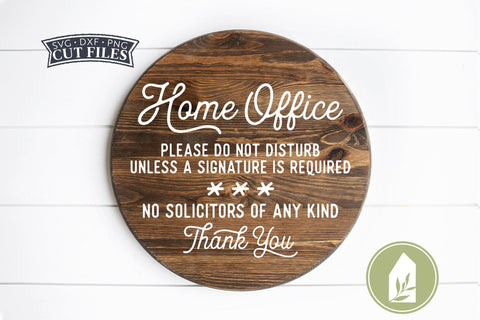 Home Office SVG Files | No Solicitors SVG SVG LilleJuniper 