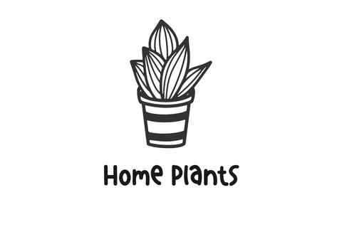 Home Plants - a Dingbat Font Font Masyafi Studio 
