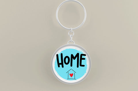 Home, Round Key ring SVG SVG MD mominul islam 