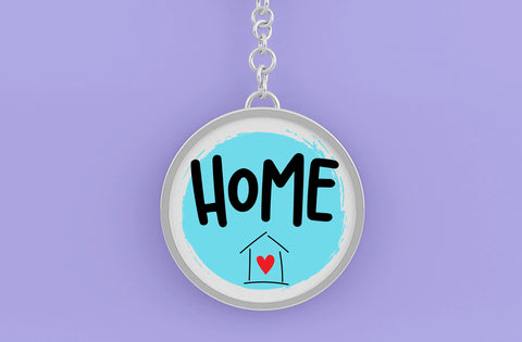 Home, Round Key ring SVG SVG MD mominul islam 