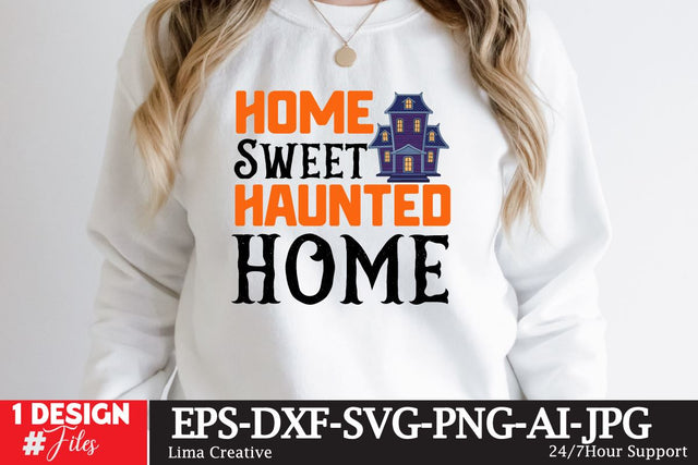 Home Seewt Haunted Home SVG Cut File SVG Insomnia Std 