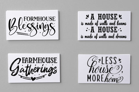 Home Sign svg Bundle SVG Regulrcrative 