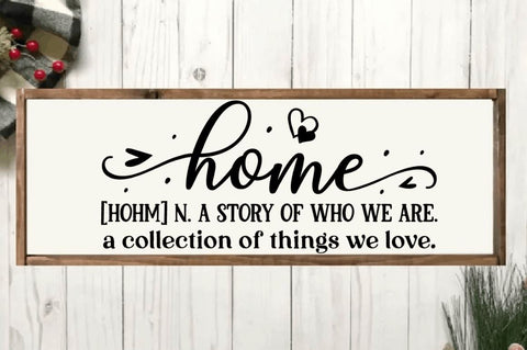 Home Sign svg Bundle SVG Regulrcrative 