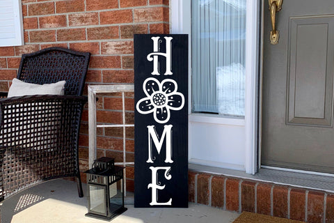Home Sign SVG | Spring Porch Sign SVG | Spring Design SVG CraftLabSVG 