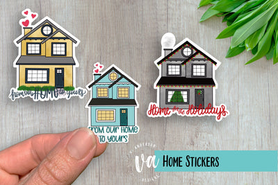 Home Sticker Pack PNGs SVG V. Anderson Designs 