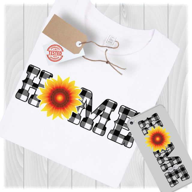 Home Sunflower Svg files for Cricut Designs | Svg Sunflower Svg Cut File | Sunflower Clipart | Sunflower Png | Sunflower Clip Art | Home Svg SVG My Sew Cute Boutique 