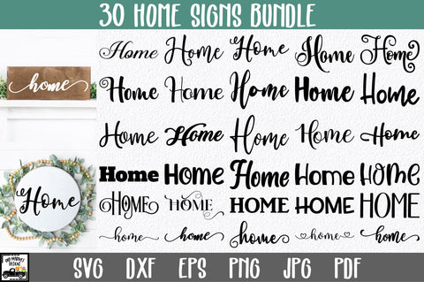 Home SVG Bundle - Home Sign SVG File SVG Old Market 