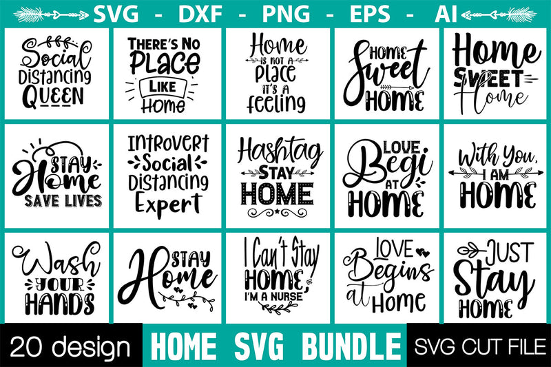 Home SVG Bundle SVG Nbd161 