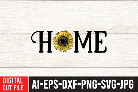 Home SVG Cut File , sunflower SVG Bundle SVG BlackCatsMedia 