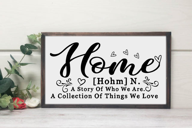 Home SVG, Family Sign SVG, Farmhouse SVG SVG designartist 
