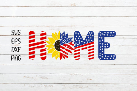 Home svg for 4th July, svg cut file SVG SmmrDesign 