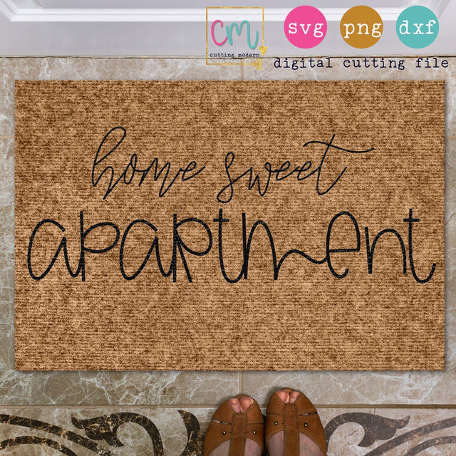 Home Sweet Apartment SVG CuttingModern 