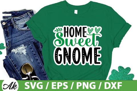 Home sweet gnome SVG SVG akazaddesign 