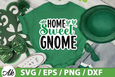 Home sweet gnome SVG SVG akazaddesign 