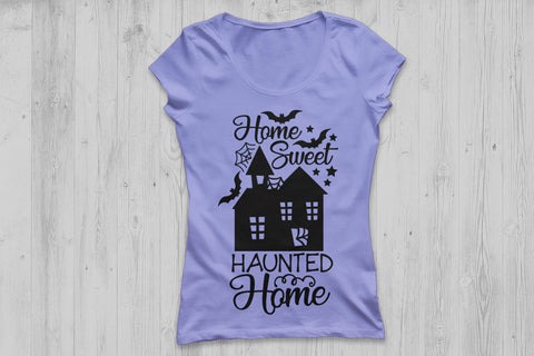 Home Sweet Haunted Home| Halloween SVG Cutting Files. SVG CosmosFineArt 