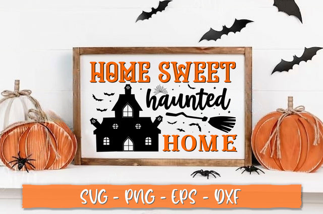 Home sweet haunted home Sign SVG SVG Shetara Begum 