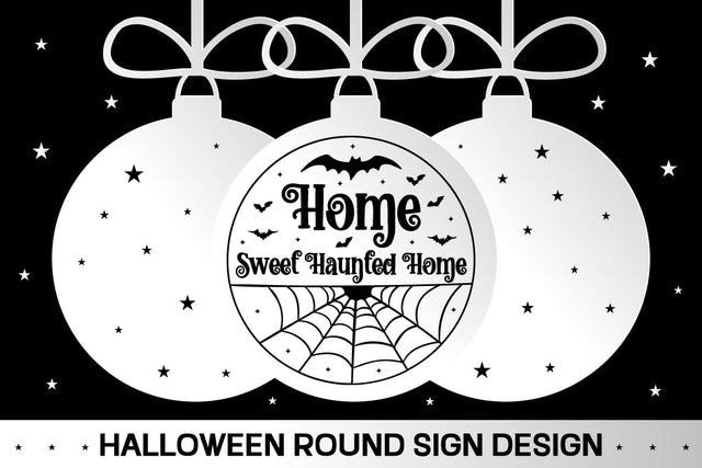 Home Sweet Haunted Home Svg Design SVG designmaster24 