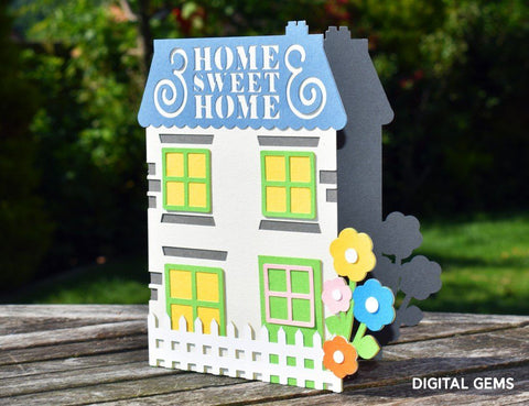 Home Sweet Home card design SVG Digital Gems 