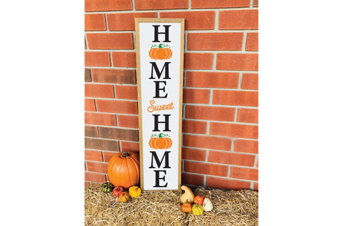 Home Sweet Home - Fall Porch Sign SVG SVG CraftLabSVG 