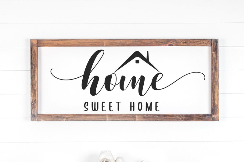 Home Sweet Home, Farmhouse Sign SVG SVG futivesvg 
