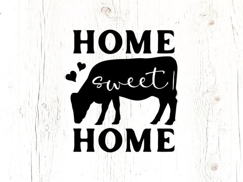 Home Sweet Home Farmhouse SVG SVG Caffeinated SVGs 