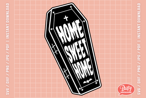 HOME SWEET HOME | halloween SVG SVG Partypantaloons 