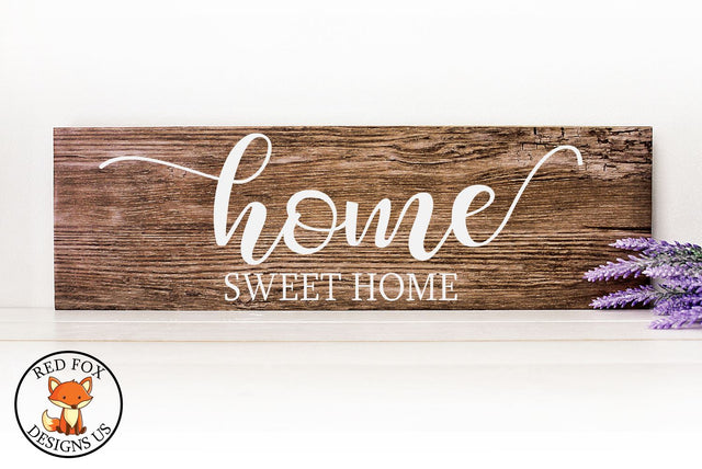 Home Sweet Home | Homeowner SVG | Welcome Home | SVG PNG DXF SVG RedFoxDesignsUS 