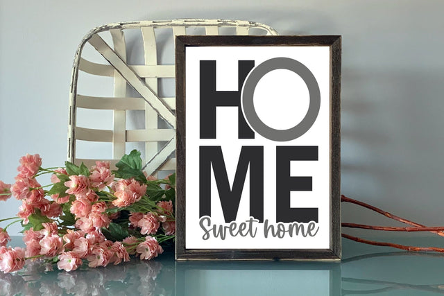 Home Sweet Home Sign SVG zoellartz 