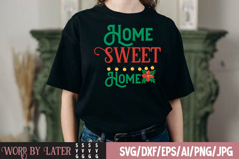 Home Sweet Home SVG Cut File SVG BlackCatsMedia 