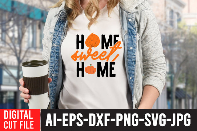 Home Sweet Home SVG Cut File SVG BlackCatsMedia 
