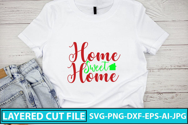 Home Sweet Home SVG Cut File SVG Syaman 