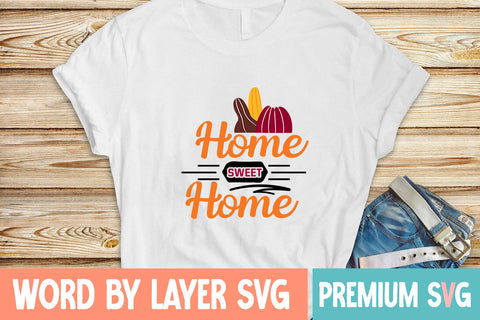 Home Sweet Home SVG cute file SVG Blessedprint 