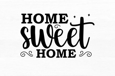 Home sweet home SVG Design SVG Regulrcrative 