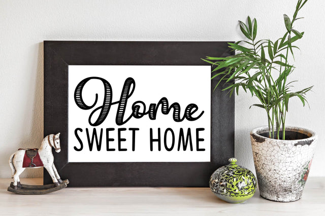 Home sweet home SVG designartist 