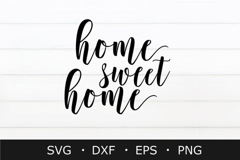 Home Sweet Home SVG ,Farmhouse SVG / SIGN SVG files for Silhouette SVG Chamsae Studio 