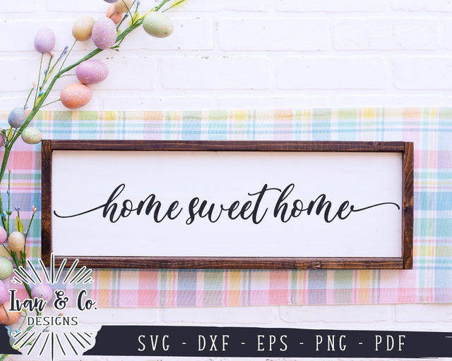 Home Sweet Home SVG Files | Farmhouse | Family | Home SVG (913685133) SVG Ivan & Co. Designs 