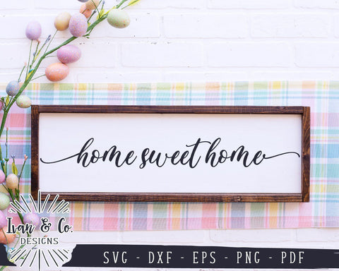 Home Sweet Home SVG Files | Farmhouse | Family | Home SVG (913685133) SVG Ivan & Co. Designs 